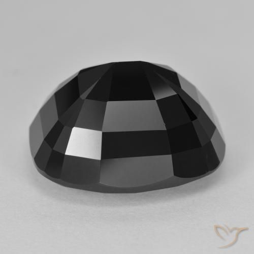 Turmalina Chorlo natural de 28.06 ct, Forma Cojín, Opaco