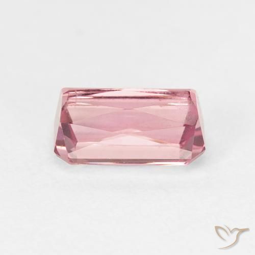 Turmalina Rosado Bubblegum natural de 1.67 ct, Corte Octágono / Esmeralda, VVS-VS