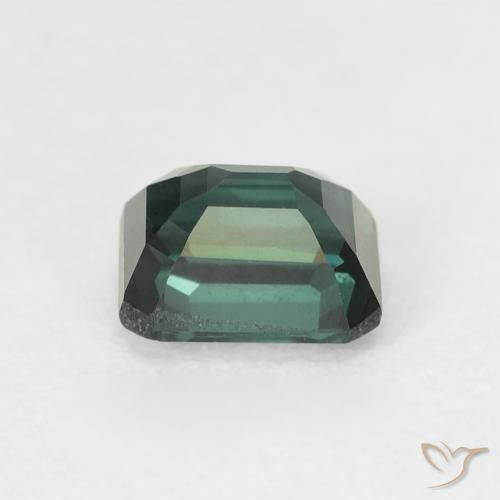 Turmalina Verde bosque frío natural de 0.81 ct, Corte Octágono / Esmeralda, VVS-VS