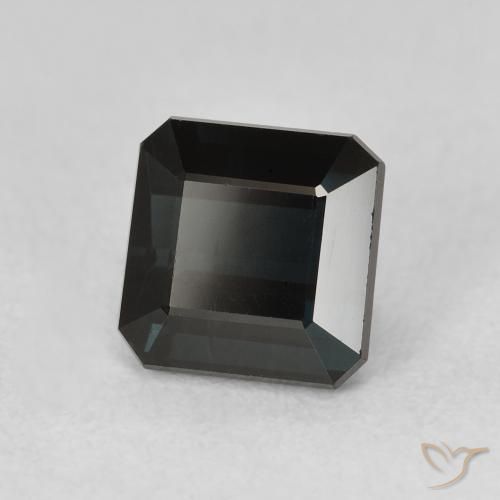 Turmalina Azul oscuro natural de 1.81 ct, Corte Octágono / Esmeralda, VVS-VS