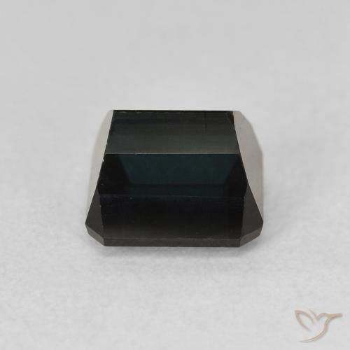 Turmalina Azul oscuro natural de 1.81 ct, Corte Octágono / Esmeralda, VVS-VS