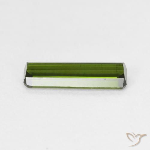 Turmalina Verde bosque natural de 1.33 ct, Corte Octágono / Esmeralda, VVS-VS