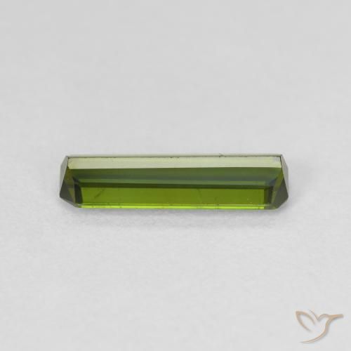 Turmalina Verde bosque natural de 1.04 ct, Corte Octágono / Esmeralda, VS