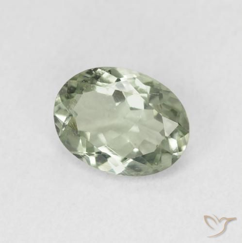 Turmalina Verde bosque claro natural de 1.32 ct, Ovalada, VS