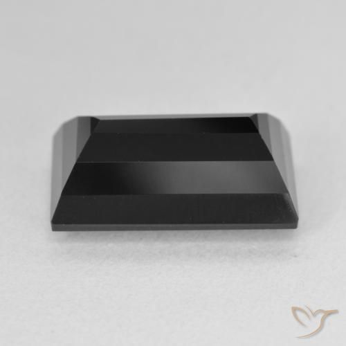 Turmalina Chorlo natural de 7.82 ct, Corte Baguette, Opaco