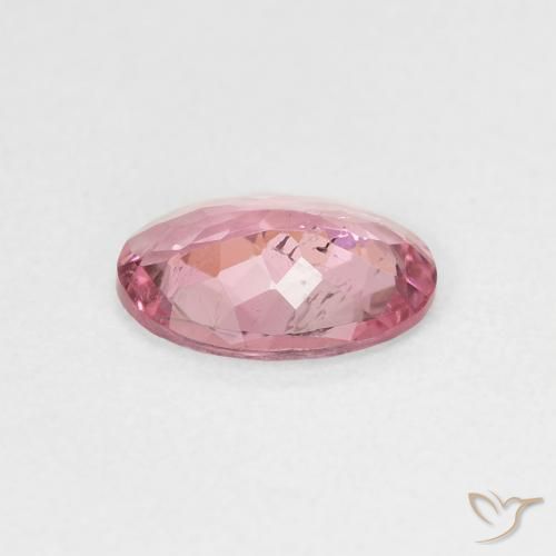 Turmalina Rosado claro natural de 0.95 ct, Ovalada, VS