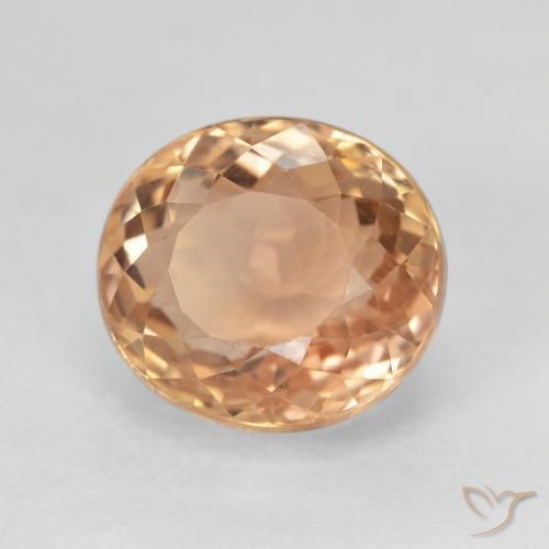 Turmalina Naranja sidra natural de 6.96 ct, Ovalada, VS