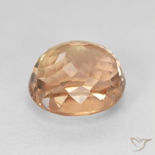 Turmalina Naranja sidra natural de 6.96 ct, Ovalada, VS