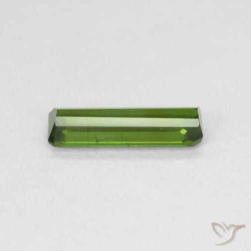 Turmalina Verde medio natural de 0.91 ct, Corte Octágono / Esmeralda, VS
