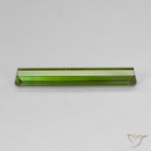 Turmalina Verde terroso natural de 1.92 ct, Corte Octágono / Esmeralda, VVS