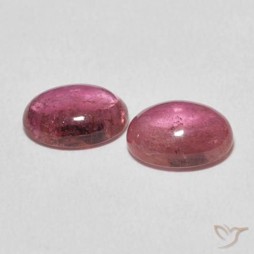 Gemas de Turmalina Rosado Bubblegum natural de 2.99 ct, Ovalada, Transparente