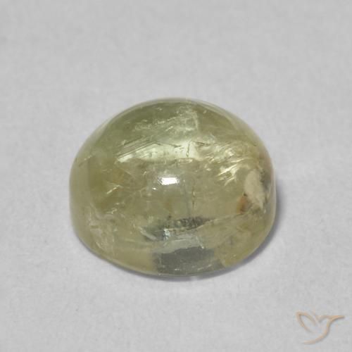 Turmalina Oro natural de 1.86 ct, Redondo, Transparente