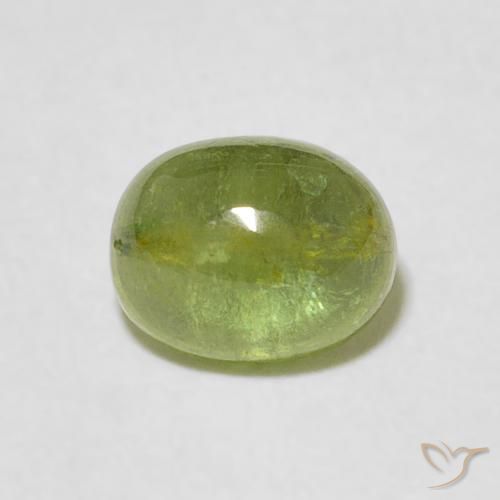 1.33ct Natural Verde medio turmalina, Ovalada, Transparente