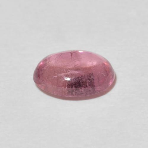 Turmalina Rosado claro natural de 1.27 ct, Ovalada, Transparente