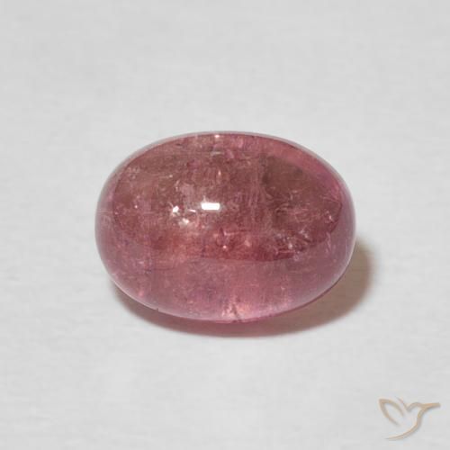 1.69ct Natural Rosado naranja turmalina, Ovalada, Transparente