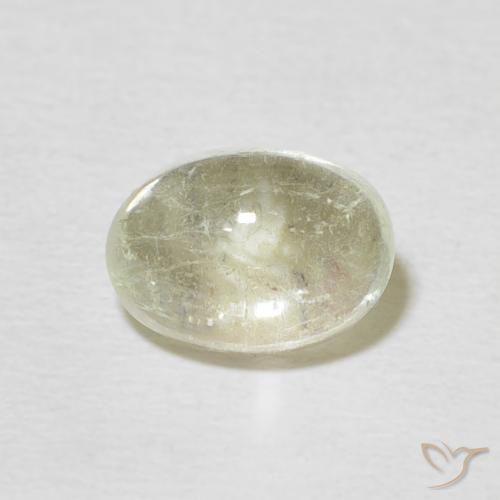 1.59ct Natural Amarillo pálido turmalina, Ovalada, Transparente, Photo A