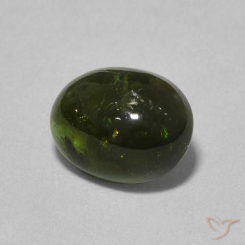 Turmalina Verde bosque natural de 1.51 ct, Ovalada, Transparente