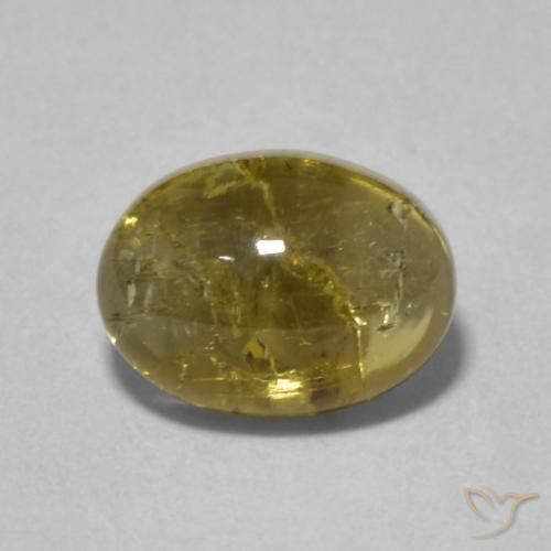 1.63ct Natural Dorado turmalina, Ovalada, Transparente