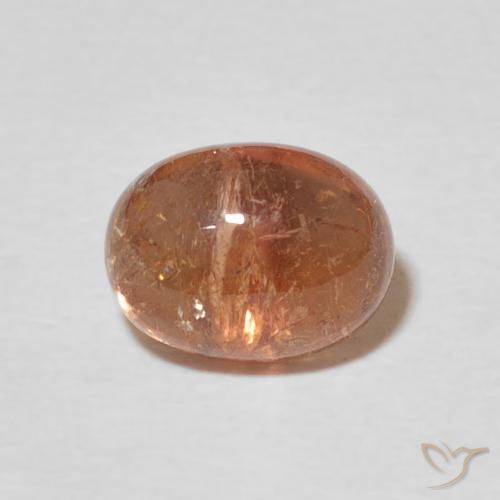1.84ct Natural Rosado rojizo turmalina, Ovalada, Transparente