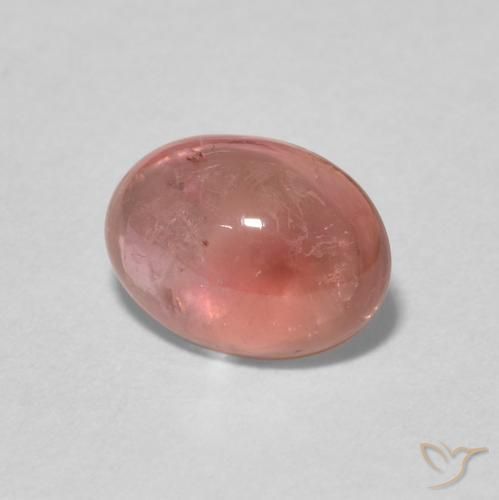 Turmalina Rosado palo de rosa natural de 1.51 ct, Ovalada, Transparente