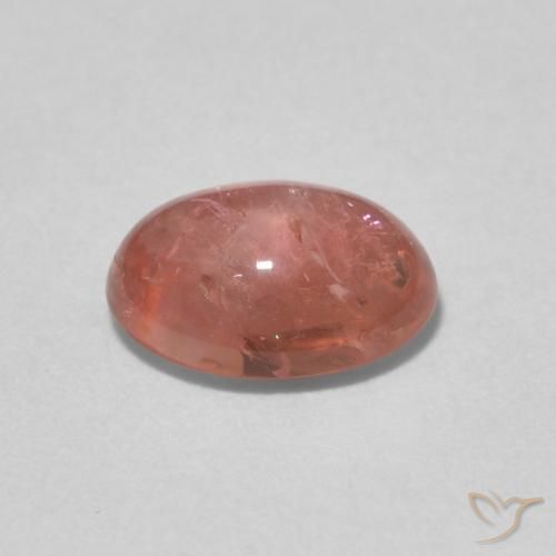 Turmalina Rosado palo de rosa natural de 1.51 ct, Ovalada, Transparente