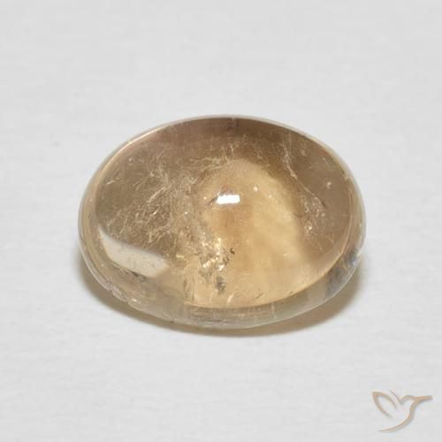 2.97ct Natural Oro turmalina, Ovalada, Transparente