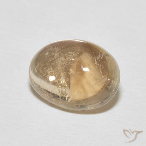 Turmalina Oro natural de 2.97 ct, Ovalada, Transparente