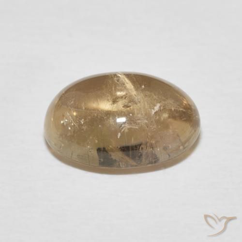Turmalina Oro natural de 2.97 ct, Ovalada, Transparente