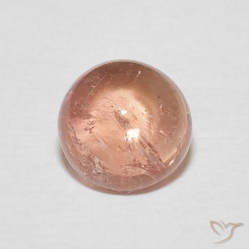 1.50ct Natural Rosado claro Turmalina, Redondo, Transparente