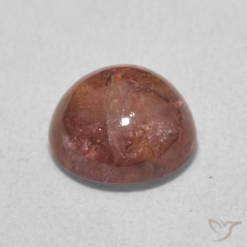 Turmalina Medium Dark-Pink natural de 1.63 ct, Redondo, Transparente