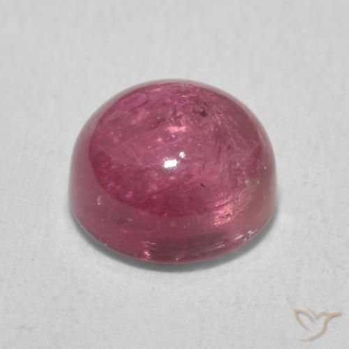 Turmalina Rosado Bubblegum natural de 1.81 ct, Redondo, Transparente