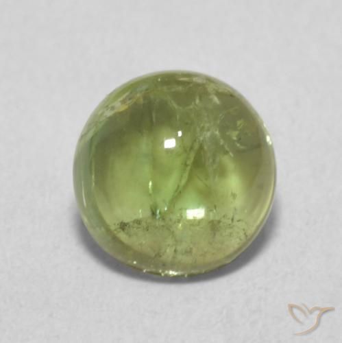 1.13ct Natural Verde vivo claro Turmalina, Redondo, Transparente