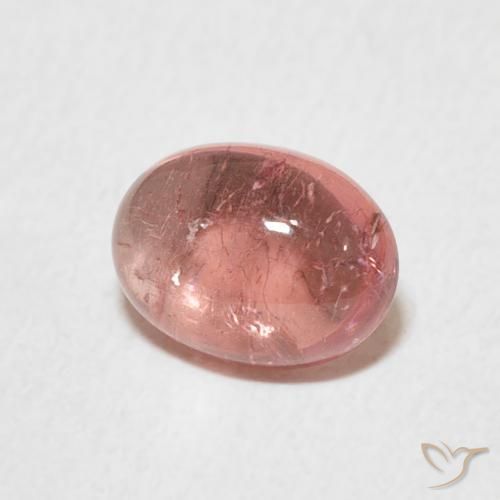 Turmalina Rosa rosado natural de 1.48 ct, Ovalada, Transparente