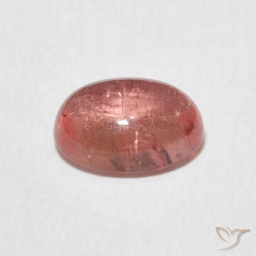 Turmalina Rosa rosado natural de 1.48 ct, Ovalada, Transparente