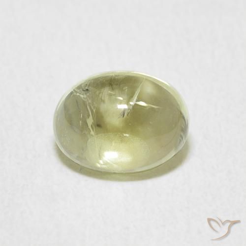 1.27ct Natural Verde terroso turmalina, Ovalada, Transparente