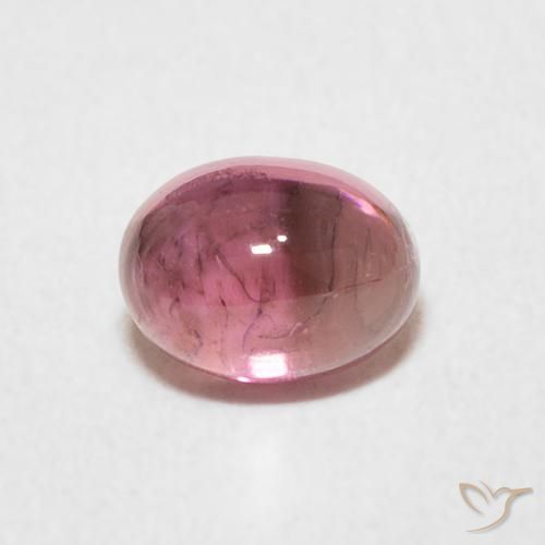 0.82ct Natural Rosado Bubblegum turmalina, Ovalada, Transparente