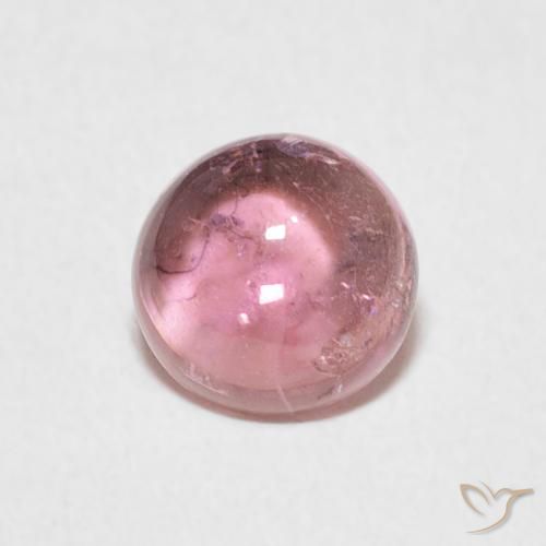 1.03ct Natural Rosado claro Turmalina, Redondo, Transparente