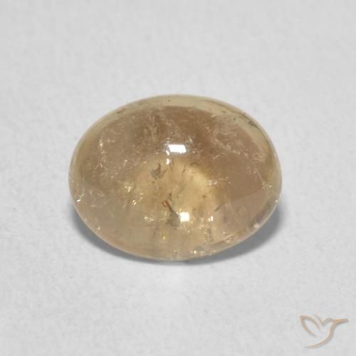 1.96ct Natural Oro turmalina, Ovalada, Transparente