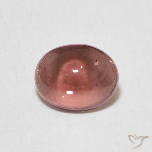 1.02ct Natural Rosa rosado turmalina, Ovalada, Transparente