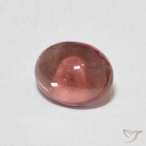 Turmalina Rosa rosado natural de 1.02 ct, Ovalada, Transparente