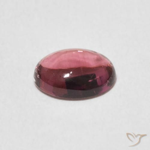 Turmalina Rosa rosado natural de 1.02 ct, Ovalada, Transparente