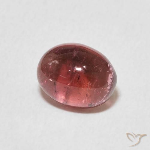 Turmalina Rosa rosado natural de 1.27 ct, Ovalada, Transparente