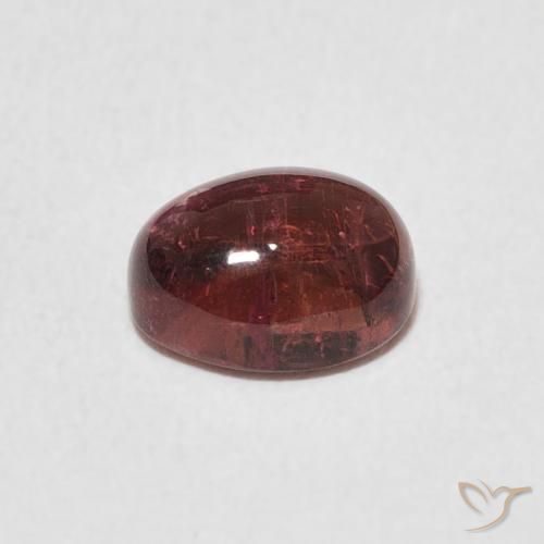 Turmalina Rosa rosado natural de 1.27 ct, Ovalada, Transparente