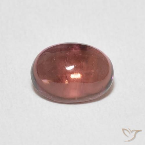 1.12ct Natural Rosa oscuro turmalina, Ovalada, Transparente