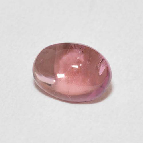 Turmalina Rosado naranja natural de 1.13 ct, Ovalada, Transparente