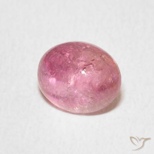 Turmalina Rosado claro natural de 2.08 ct, Ovalada, Transparente