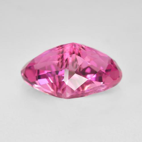 Turmalina Uva natural de 4.15 ct, Corazón, VVS