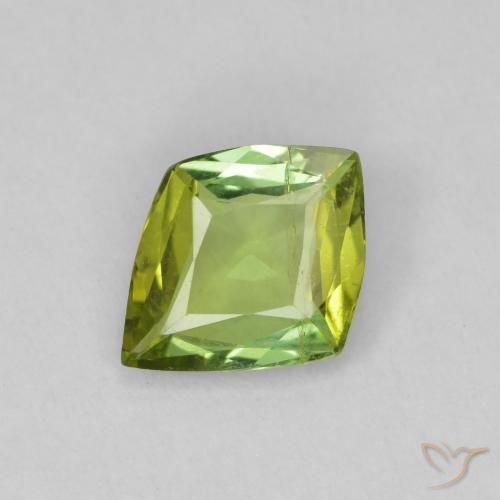 1.11ct Natural Verde vivo Turmalina, Elegante, VVS-VS