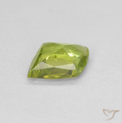 Turmalina Verde vivo natural de 1.11 ct, Elegante, VVS-VS