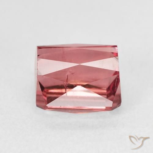 Turmalina Rosa oscuro natural de 2.78 ct, Corte Octágono / Esmeralda, SI
